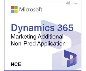 Dynamics 365 Marketing Additional Non-Prod Application (NCE)