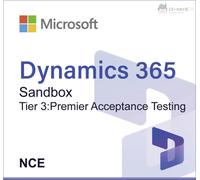 Dynamics 365 Operations - Sandbox Tier 3:Premier Acceptance Testing