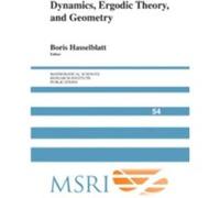 Dynamics Ergodic Theory and Geometry - Cambridge University Press - Cambridge University Press - Livre en Anglais - Paperback Cambridge University PressCambridge University Press (Auteur)