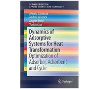 Dynamics Of Adsorptive Systems For Heat Transformation