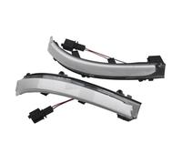 Dynamique Clignotant Latéral Compatible Avec VW Pour Golf Pour Saveiro Pour Voyage Pour Fox 2010-2021 Flèche Clignotante Pour Dynamique Rétroviseur Clignotant 2 Pièces(B)