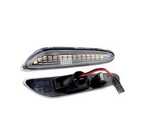 Dynamiques À LED Lampe Clignotante Pour BMW Pour X3 E83 2004-2010 E82 E81 E88 E90 E91 E92 E93 E60 E61 6911367-5 Feu Position Latéral LED Clignotant Lampe(NO Dynamic Crystal)