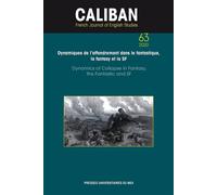Dynamiques de l'effondrement dans le fantastique, la fantasy et la SF Dynamics of Collapse in Fantasy, the Fantastic and SF - Cyril Camus - Presses Universitaires Du Midi - broché - Méthode de langue