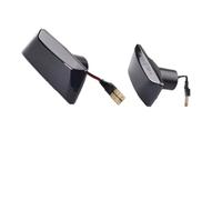Dynamiques Indicateur 2 pièces indicateur latéral dynamique LED répéteur clignotant marqueur lampe pour Opel Adam pour Astra H pour Corsa D Zafira B 2004-2019 clignotants LED(Dynamic Smoked)