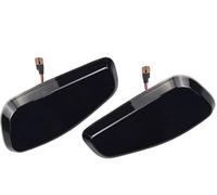 Dynamiques LED Clignotant Feu Position Latéral Dynamique LED, Clignotant Séquentiel, pour Jeep pour Renegade BU 2014 - 2017 2018 2019 2020 2021 LED Clignotant(2pieces Dynamic Smoked)