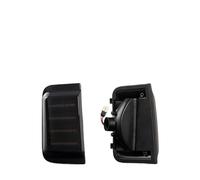 Dynamiques LED Clignotant pour Dodge pour Ram pour Promaster 1500 2500 3500 2014-2022, Feux de rétroviseur latéral à LED, Clignotants, 2 pièces LED Clignotant(Smoked)