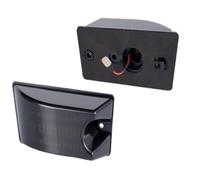 Dynamiques LED Clignotant pour Hummer H2 2003-2009 pour SUT Porte De Voiture DRL 2 Pièces LED Clignotants Avant Arrière Pare-Chocs Feux De Position Latéraux LED Clignotant(Front Roof Marker)