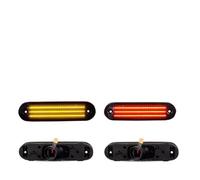 Dynamiques LED Clignotant pour Mazda pour Miata MX-5 1990-2005, Feux De Position Latéraux Avant Et Arrière À LED, Clignotants, Feux De Stop, 2 Pièces LED Clignotant(4X Front and Rear)