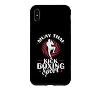 Dynamisme et Discipline Muay Thai Kick Boxing Coque pour iPhone XS Max