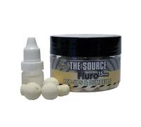 Dynamite Baits Bouillettes Flottantes The Source White Fluro Dumbells 10 Mm