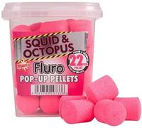 Dynamite Baits Bouillettes Fluo Pop-Ups Pellet Squid & Octopus - 162g - D.22mm - Fluro Pink - ADY040872