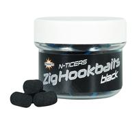 Dynamite Baits Bouillettes N-Ticers Zig Hookbaits - 10g - Black - ADY041878