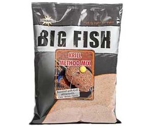 Dynamite Baits Pâte à Pêche Big Fish Method Mix Bait Natural Krill 1.8kg