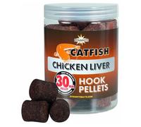 Dynamite Granulés d'hameçon de foie de poulet de 30 mm, appât de poisson-chat, taux de dégradation lent, parfait pour le gréement des cheveux, saveur de foie de poulet très attrayante et éprouvée.