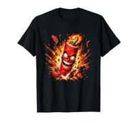Dynamite Stick Wild Explosion, Dessin animé insensé T-Shirt