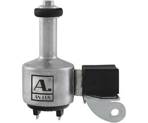 Dynamo ANLUN, Alloy, Silver, 6V/3W, Left, Without Bracket, with Double Connection, with big Rubber Roller, Single Box