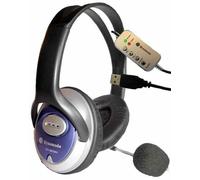 DYNAMODE - Casque stéréo USB avec microphone perche
