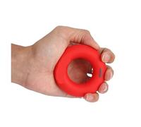 Dynamomètre à joint torique, extenseur de main, entraîneur poignée, avant-bras, carpe, renforcement l'entraînement, exercice des doigts, masseur(Red)