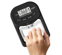 Dynamomètre A Main,1-90 KGF Dynamomètre Numérique A Main,Dynamomètre Numérique Portatif,Mesure De La Force De Préhension Pour Famille Et Les Camarades De Classe(Noir,180kg)