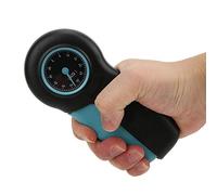 Dynamomètre à Main, Testeur de Force de Préhension Mécanique, Jauge de Préhension pour Mesureur de Force de Préhension(Noir Bleu)