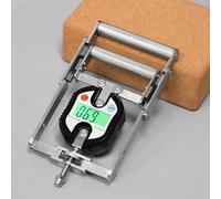 Dynamomètre à Poignée Réglable 150 KG, Testeur de Force de Préhension Professionnel avec Cadre en Acier Inoxydable 304 et Affichage Numérique