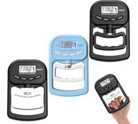 Dynamomètre à poignée | Testeur de Force de préhension de Haute précision | Entraînement et Tests de Force de préhension à Domicile de 180 kg | Évaluation de la Force de la Main (3PCS)