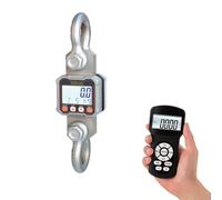 Dynamomètre de tension 5T/5000 lb pour mesurer le câble/corde de traction et force de poussée numérique grue à suspendre 4 535,9 kg