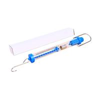 Dynamomètre en plastique et métal 1N 2, 5N 5N 10N 20N 30N pour laboratoire scolaire de couleur bleu vif avec fixation par crochet Balance suspendue