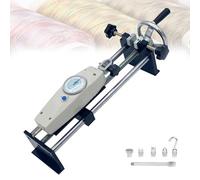 Dynamomètre Horizontal à Traction-Compression à 5 sondes, Support de dynamomètre Manuel avec dynamomètre numérique, équipement de Mesure de Force avec Support de Montage(10N)