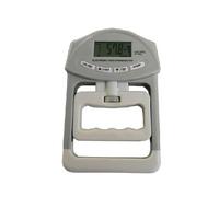 Dynamomètre numérique à main 90kg, mesure de la force préhension, capture automatique puissance poignée for les écoles, outils sport et travail(For Grey)