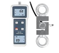 dynamomètre numérique Écran LCD Hand Grip Dynamomètre Digital Force Gauge FG-104 FG-107 1K/2K/5K/10K/20/50/100K Push Pull Tension Meter for Push Pull Load/Force Destructive Test(FG-104)