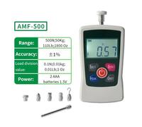 Dynamomètre numérique, Jauge de Force numérique, Push Pull, avec rétro-éclairage, dynamomètre électronique, testeur Portable AMF(500N)