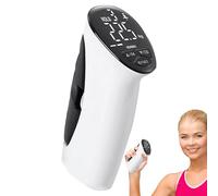 Dynamomètre - Testeur de force de préhension, écran LED, test de force des poignées, dynamomètre numérique de la main, renforcement des poignées d'entraînement pour les tests de force de préhension et