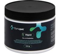 Dynapet, Complément Alimentaire Poudre pour la Digestion, Enzymes Naturelles, Probiotiques, Ingrédients Naturels, sans Gluten, sans Lactose, 250g, Naturel, Modèle Digest