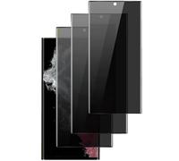 DYNASCO 3 Pièces Protecteur D'écran Anti-Espion pour Samsung Galaxy S20 Ultra, Verre Trempé Protection Écran de Confidentialité pour Samsung Galaxy S20 Ultra, Non Compatible avec D'empreintes