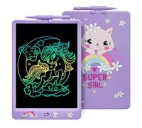 DYNASONIC (DYNA-PM Chat) Tablette d'écriture pour chat 10 pouces, Tablette de dessin LCD Tableau blanc magnétique Dinosaure Cadeau 2 3 3 4 5 6 7 8 ans