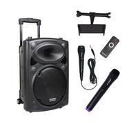 DYNASONIC DYNAPRO 10 Plus Enceinte Bluetooth Portable 500W avec Microphones