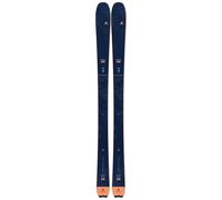 Pack ski." Dynastar E-cross 88 25 + Fixations - Femme - Bleu / Orange - taille 167 - modèle 2025