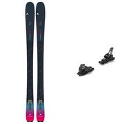 Dynastar - Fixations de ski freeride/freestyle - Pack M-Cross W 88 Open 2026 - Violet Violet 158 cm,167 cm