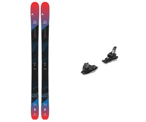 Dynastar - Packs (skis + fix) - Skis freeride - Pack M-Menace 90 Open 2026 pour Homme en Bois - Rouge Rouge 150 cm,160 cm