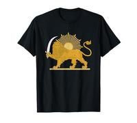 Dynastie pahlavi « Lion et soleil » persan - Shir o Khorshid T-Shirt