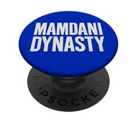 Dynastie Zohran Mamdani - Célébration de la Victoire du Maire de New York PopSockets PopGrip Adhésif