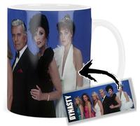 Dynasty John Forsythe Linda Evans Joan Collins Tasse Ceramique Mug