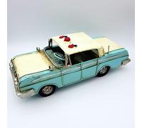 DynaSun Art Modèle de Voiture Vintage en métal, Collection au 1:20 échelle 25 cm
