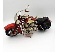 DynaSun Art Vintage Modèle de Moto en métal, Collection 1: 8 échelle 28 cm