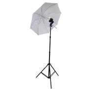 DynaSun Douille Kit d'éclairage avec Parapluie/Trépied pour Flash