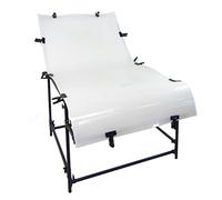 DynaSun Pro WOS5007 Table Photo Professionnelle Non réfléchissante translucide XXL 100 x 200 cm Noir