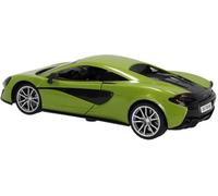 Dynatech McLaren 570S Voiture radiocommandée, 1:14, Vert Fluo, avec Commande de 2,4 GHz et Vitesse de Pointe de 12 km/h, pour Enfants à partir de 3 Ans