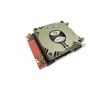 Dynatron A18 système de refroidissement d’ordinateur Processeur Refroidisseur d'air 7 cm Cuivre, Or 1 pièce(s)