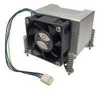 Dynatron Dissipateur thermique DYN Cool Q-5 6 cm LGA 1700/1600 TDP 150W Aluminium/Cuivre Noir/Argent